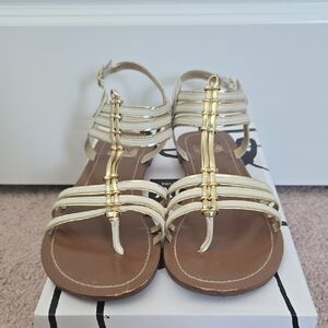 Dolce Vita Dustin Sandals In Bone Stella, Size 9.5